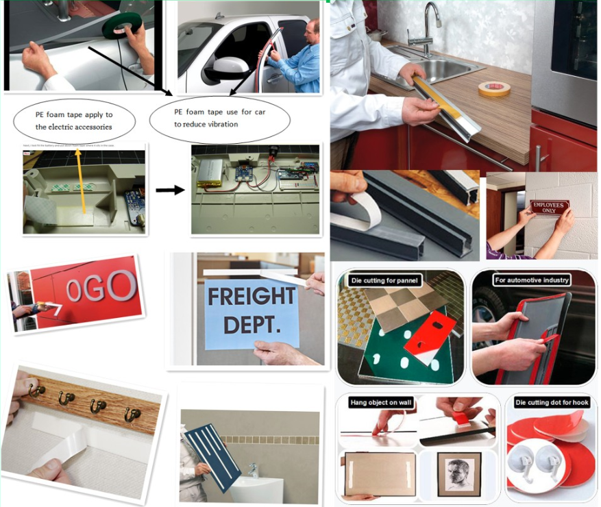 Foam Tape applications